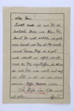 Auschwitz Concentration Camp Letter