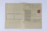 Auschwitz Concentration Camp Letter