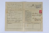 Dachau Concentration Camp Letter/Cover