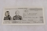 WWII POW ID Card for Wehrmacht Lt. Gen.