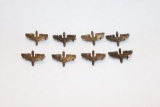 (8) Small WWII Sweetheart Pins - 5/8