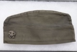 WWII USN Officer's Overseas Cap - Gray