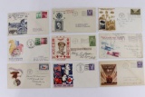 (10) WWII Patriotic Postal Covers