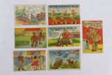 (7) WWII Soldier Cartoon Postcards