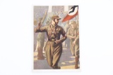 Nazi SA Martyr Horst Wessel Color Postcard