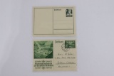 (2) Nazi Propaganda Postcards (1933)