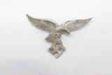 Nazi WWII Luftwaffe Aluminum Cap Eagle