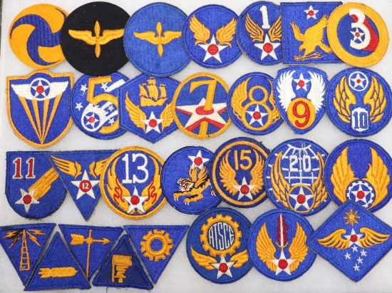 Lot (29) Different WWII AAF Patches