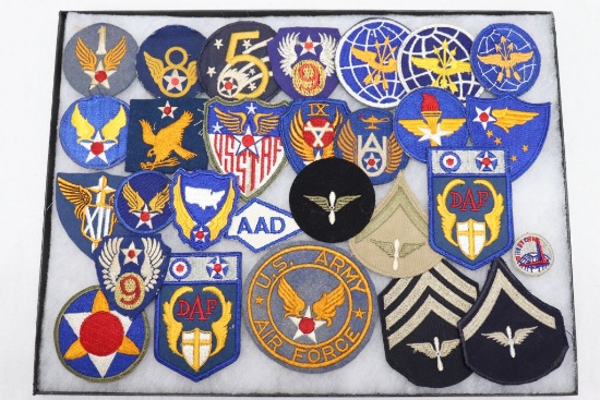 Lot (28) WWII/Post WWII AAF Patches