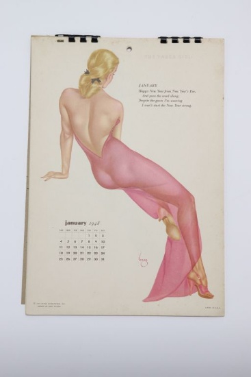 1948 Vargas/Esquire Pin-Up Calendar