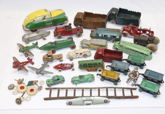 Lot of 1940's and Earlier Toys and Parts