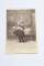 Antique Gypsy Girl Cabinet Photo