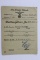 1933 Nazi SA Gruppe Sudwest Dues Card