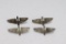 (4) WWII Small AAC Sweetheart Pins