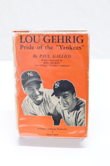 1942 Lou Gehrig 'Pride of the Yankees' Book