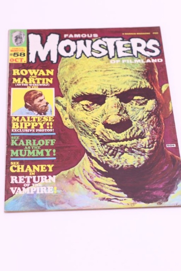 Famous Monsters #58/1969