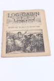 1890 Log Cabin Library Dime Novel