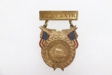 Antique Antietam Battlefield Souvenir Pin