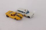 (2) 1960's Matchbox Die Cast Cars