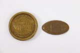 1933 World's Fair Souvenir Dollar and Cent