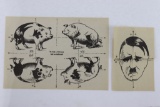 WWII Hitler/Pigs '5th Pig' Propaganda Sheet
