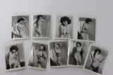 Group of (9) Vintage Nudie Pin-Up Photos