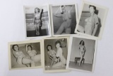 Group of (6) Vintage Nudie Pin-Up Photos