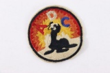 Rare WWII Alaska Defense Command Patch