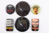 Group of Horror Movie Pin-Backs