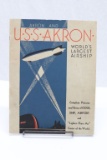 1931 Zeppelin/Airship USS Akron Book