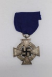 Nazi 25 Year Faithful Service Medal (Silver)