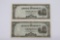 (2) WWII Japanese Invasion Currency