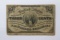 1863 Three Cent Fractional Note