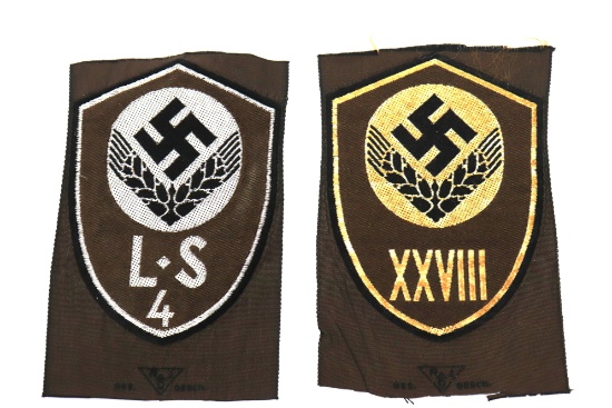 WWII German R.A.D. Uniform Patches
