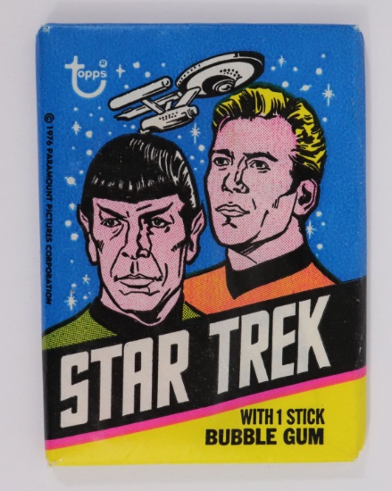 1976 Topps Star Trek Sealed Pack
