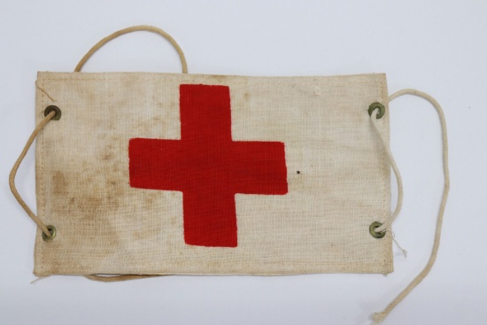WWII Japanese Red Cross Medics Armband