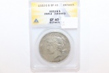 1922-S ANACS EF40 Silver Peace Dollar