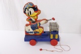 1940's Fisher Price # 185 Donald Duck Xylophone