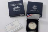 2007 Jamestown 400th Anniv Proof Silver Dollar