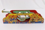 Vintage Loop-A-Loop Toy Tin Car Track