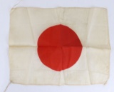 WWII Japanese Silk Meatball Flag - Small banner style