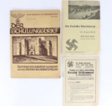 WWII German DAF Papergoods - training book, etc