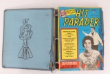 1960's Hit Parader Magazines in Binder