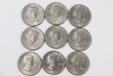 (9) 1979 Susan B. Anthony Dollars