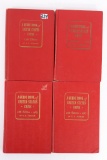 (4) 1960's Era Yeoman Red Books for Coins