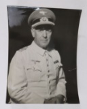 Nazi WWII Officer Portrait Photo