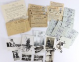 WWII Photos & Ration Books/Stamps