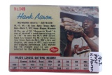 1962 Post Cereal Hank Aaron No. 149 Card