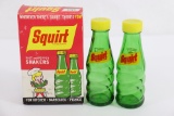 Vintage Squirt Salt & Pepper Shakers in Original Box