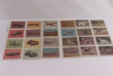1950's Vending Cards: Autos, Dogs, Planes
